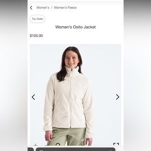 North Face Women’s Osito Jacket NWT